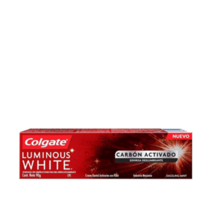 Colgate Crema Dental Luminous White Carbón x 90